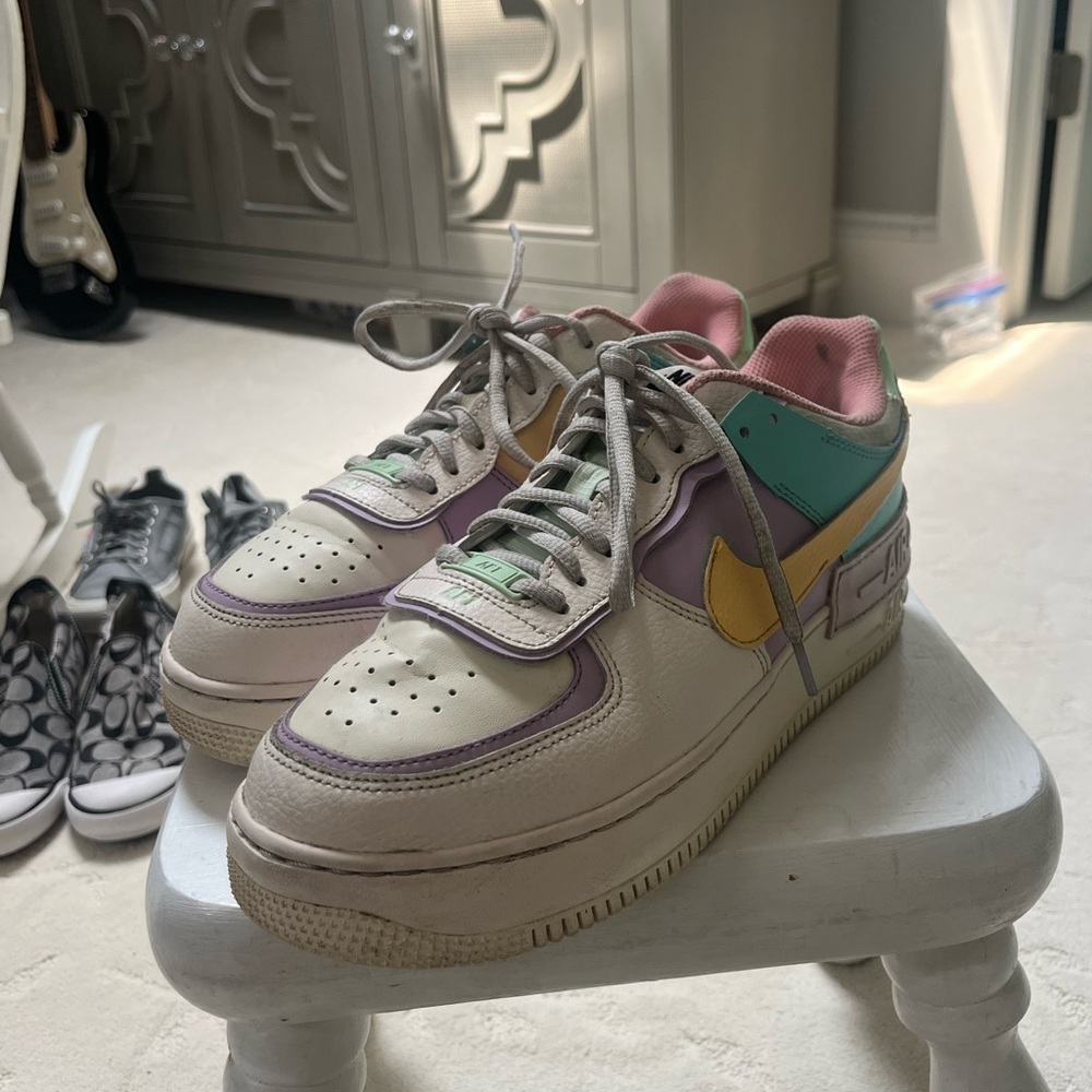 Pastel Nike Air Force 1s